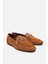 Kadın Deri Taba Tokalı Loafer 5