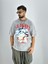 Erkek Yıkamalı Kumaş Baskılı T-Shirt 1