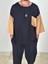 Fakir Kol Viscon Kahverengi Oversize T-Shirt 1
