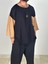 Fakir Kol Viscon Kahverengi Oversize T-Shirt 3