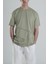 Yeşil Halat Detaylı Tasarım T-Shirt 1