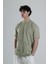 Yeşil Halat Detaylı Tasarım T-Shirt 3
