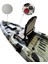 Pedallı Avcı Kanosu Profesyonel Fin Pedal Sistemi Kamuflaj Kano 335X88X34 3