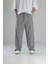 Aerobin Keten Gri Baggy Pantolon 1