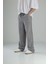 Aerobin Keten Gri Baggy Pantolon 2