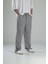 Aerobin Keten Gri Baggy Pantolon 3