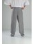 Aerobin Keten Gri Baggy Pantolon 4