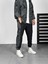 Etnik Desenli Şeritli Jogger Pantolon 1