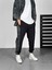 Etnik Desenli Şeritli Jogger Pantolon 2