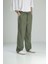 Aerobin Keten Yeşil Baggy Pantolon 3