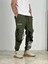 Premium Kalite Yazlık Yeşil Paraşüt Kumaş Jogger 1