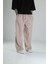 Baggy Kahve Keten Pantolon 2