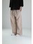 Baggy Kahve Keten Pantolon 3