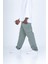 Gabardin Kumaş Su Yeşili Baggy Pantolon 3