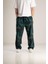 Karma Desenli Yeşil Baggy Pantolon 3