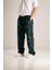 Karma Desenli Yeşil Baggy Pantolon 4
