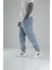 Buz Mavisi Jogger Kot Pantolon 3