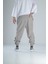 Paça Detaylı Bej Jogger Pantolon 5