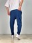 Merserize Lacivert Baget Pantolon 5