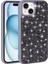 Apple iPhone 15 Kılıf Parlak Taşlı Tasarım Tkdr Pırlanta Kapak-Lila 4