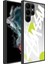 Galaxy S23 Ultra Kılıf Aynalı Desenli Kamera Korumalı Parlak Tkdr Mirror Kapak-Yazı 1