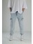 Premium Kalite Buz Mavi Jogger Pantolon 1