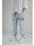 Premium Kalite Buz Mavi Jogger Pantolon 2