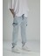 Premium Kalite Buz Mavi Jogger Pantolon 3