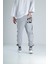 Çizgi Roman Detaylı Gri Jogger Pantolon 4