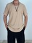 Lycralı Bej T-Shirt 1
