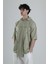 Avangart Yeşil Kapuşonlu T-Shirt 3