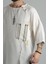 Kafes Kumaş Cep Detaylı Tasarım T-Shirt 5