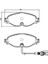 Fren Balata Ön Fişli Passat 12- Caddy 12- Golf Vıı 13- T-Roc 18- A3 13- Leon 13- Octavıa 13- 1