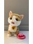 Müzikli peluş kedi Yürüyen Miyavlayan Yalayan Kuyruk ve Başını Sallayan Ses 1
