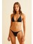 Inci Detaylı Siyah Üçgen Bikini Takım 1