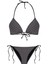 Desenli Üçgen Bikini Takım 1