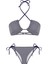 Halter Yaka Desenli Bikini Takım 1