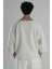 Kaplumbağa Detaylı Keten T-Shirt 4