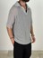 Örme Triko Polo Gri T-Shirt 2