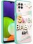 Galaxy M32 Kılıf Kamera Korumalı Desenli Sert Silikon Tkdr Epoksi Kapak-No5 1