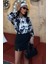 Batik Desenli Chanel Saten Gömlek 3467 1