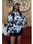 Batik Desenli Chanel Saten Gömlek 3467 2