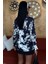 Batik Desenli Chanel Saten Gömlek 3467 4
