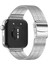Huawei Watch Fit 3 / Fit 4 / Fit 4 Pro Metal Ince Zarif Bakla Paslanmaz Balık Pulu Old Money Kordon 3