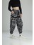 Etnik Desenli Pileli Jogger Pantolon 3