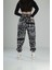 Etnik Desenli Pileli Jogger Pantolon 4