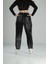 Matrix Desenli Kemerli Baggy Pantolon 4