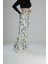 Yeşil Etnik Desenli Baggy Pantolon 3