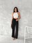 Ayrobin Oversize Pantalon - Siyah 3