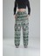 Etnik Yeşil Baggy Pantolon 1